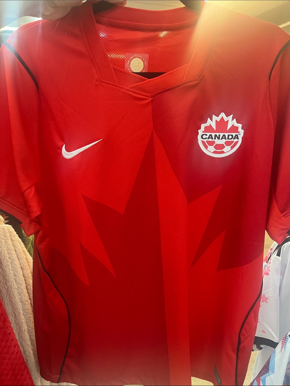 Canada Red Men's Home Soccer Jersey